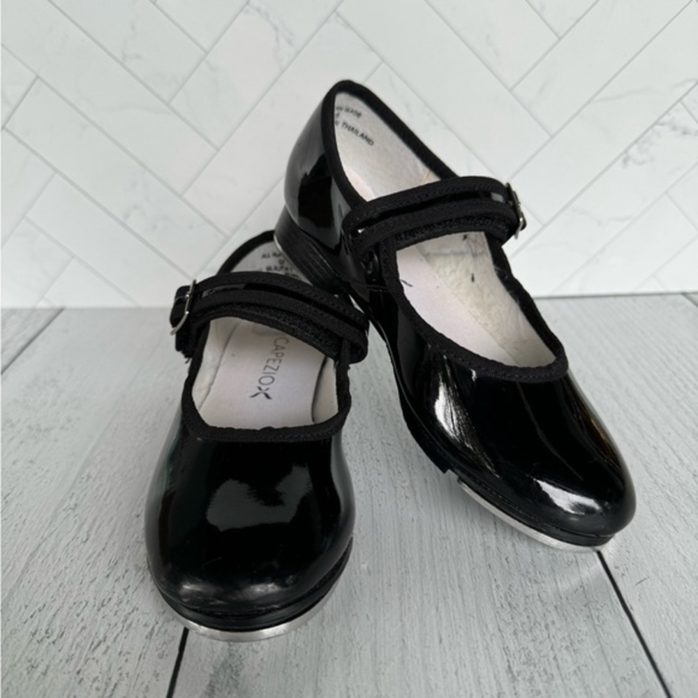 Capezio - Mary Jane tap shoes black - size 12 M